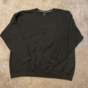 Fruit of the Loom Black Crewneck Sweater